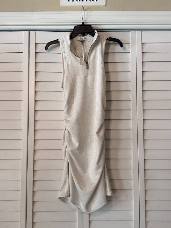 Daily Practice Define Sleeveless Zip-Front Midi Dress by Anthropologie - NWT - Picture 3 of 7
